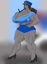 Busty Cop by SR2XXX -- Fur Affinity [dot] net