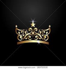 Queen logo, queen rocks musical ensemble logo, queen, white, mammal, text png. Luxury Crown Logo Vector Photo Free Trial Bigstock