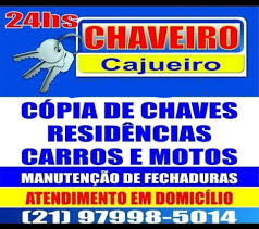 CHAVEIRO URGENTE CAJUEIRO