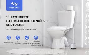 Ein verstecktes mikrofon ist normalerweise klein und schwarz. Tilswall Elektrische Burste Silikon Wc Burste Und Behalter Fur Badezimmer Mit Schnell Trocknendem Haltersatz Amazon De Kuche Haushalt Wohnen