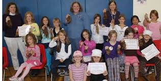 Tanglewood Elementary students donate 'tangles' for wigs