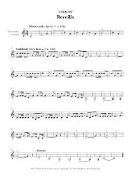 Im lookin for sheet music for the last post and or the revelle to transcribe to guitar, if u kno where it is id love to have it. Last Post And Reveille Cavalry Sheet Music For Trumpet 8notes Com