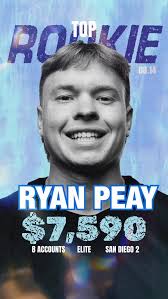 TOP ROOKIE 8.14💎, RYAN PEAY, $7,590💸, 8 Accounts, Another one for  @boogaloogalu 😮‍💨