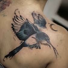 Download 32 royalty free magpie tattoo vector images. Magpie Tattoo Best Tattoo Ideas Gallery