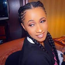 Cardi B Small Feed In Braids Feed In Styles Two Braid Hairstyles Feed In Braid Small Feed In Braids