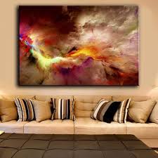 Hdartisan Toile Art Decor A La Maison Imprime Peinture A L Huile Mur Photos Pour In 2020 Cloud Canvas Art Abstract Canvas Art Abstract Painting