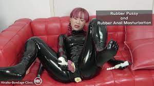 ラバーマンコとラバーアナルで二穴オナニー rubber Pussy and Rubber Anal Masturbation - Pornhub.com