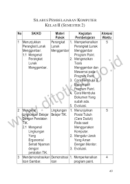 Kita dapat menggambar dan mewarnai menggunakan komputer. Download Buku Tik Sd Aspoygeo