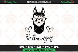Download Be Llamazing Mama Llama Cuttin Graphic By Crafty Files Creative Fabrica SVG Cut Files