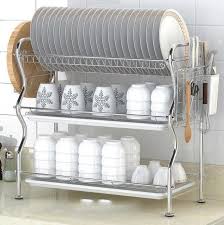 Let's face it — dish racks are essential for washing and drying dishes. Make Your Dishes Easier To Grab With A Rack That Stands Them Up And Organizes Them For You Dish Rack Drying Dish Racks Small Kitchen