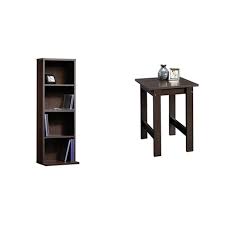 Finished on all sides for versatile placement cinnamon cherry finish assembly required dimensions: Sauder Beginnings Multimedia Storage Tower Sauder Beginnings End Table 12 Inch Cinnamon Cherry Cinnamon Cherry Bundle Electronics Home Audio Accessories Swl13562 Nl