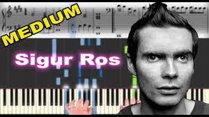 Sigur Ros Vidrar Vel Til Loftarasa Sheet Music Synthesia Piano Tutorial Youtube
