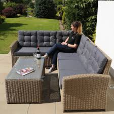 Entdecke unsere vielfältige auswahl in deinem wohnstil zum garantiert besten preis. 3 Piece Luxury Rattan Garden Furniture Set With Quality Cushions And Table 8718158878601 Ebay