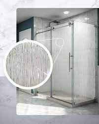 Enhance Your Bathroom Design With A Custom Glass Shower Door From Dreamline With Textured Rain Glass Shower Doors Glass Shower Doors Dreamline