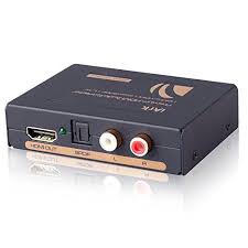 Iark Hdmi Audio Extractor Splitter Hdmi To Hdmi Optical Rca L R Stereo Audio Out Supports 3d 1080p 50 60hz Extract Audio From Cable Box Apple Tv Fire Tv