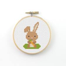 I hope you like the present. Bunny Cross Stitch Pattern Rabbit Cross Stitch Cute Bunny Pdf Pattern Modern Cross Stitch Cute Cross Stitch Easy Cross Stitch Mantelerias Punto De Cruz Bordados En Punto Cruz Imagenes Punto De