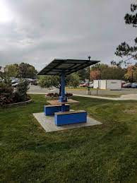 Gigalumi 4 pack outdoor solar lights. Solar Powered Workstations Charging Stations Solar Power Diy Outdoor Solar Solar Charging