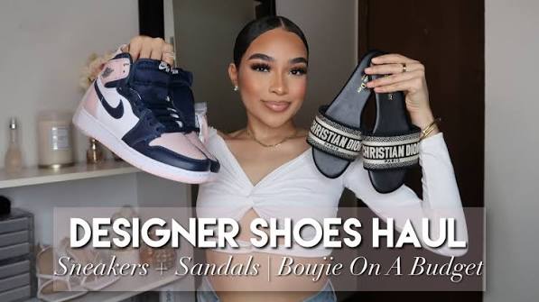 Designer Sneakers + Designer Slides Try-On Haul 2022 | Affordable “LUXURY”  HAUL 2022