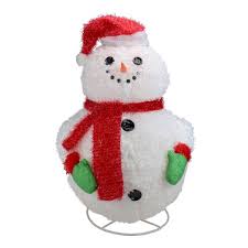 Maybe you would like to learn more about one of these? 24 Pre Lit Red And White 3 D Jolly Winter Snowman Collapsible Outdoor Christmas Decor Walmart Com Walmart Com