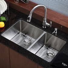 Standart Pro 33 L X 19 W Double Basin Undermount Kitchen Sink With Basket Strainer Undermount Kitchen Sinks Kitchen Sink Remodel Double Bowl Undermount Kitchen Sink