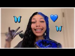 We believe that it would be better to show you some photos, have much to tell you the obvious about the fact that hairstyle. Dying My Hair Black Blue Youtube