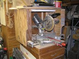 So build your box properly to seal all the air gaps except the front doors. Miter Saw Dust Collection Woodworking Talk