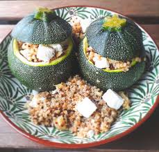Courgettes Farcies Quinoa Feta Vegetarien Et Sans Gluten Recettes De Cuisine Courgettes Farcies Recette