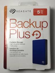 Seagate Backup Plus 5tb Portable External Hdd Drive Stdr5000102 Blu 763649112960 Mp3 Player Electronic Products Ebay