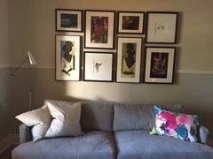 When you have a chair rail, it can be hard to figure out whether to use the same paint colour on the upper and lower portion of. How Do I Hang A Photo Gallery Over A Chair Rail That Cannot Be Removed