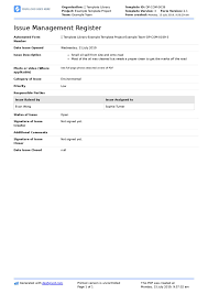 A project management issue log template is all that you will need when working on your project, and the fact that it is entirely customizable is a huge bonus in the use of templates from our collection of the best across the net. Project Management Issue Log Template Free To Use And Customise