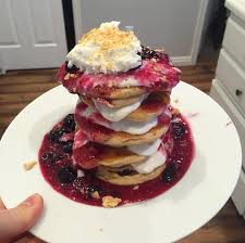 Kodiak cakes is a rare pancake mix that is 100% whole grain and only has 3 grams of sugar for three waffles. Two Points For Honesty Healthy Pancake French Toast Waffle Recipes