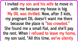 I'm Being Thrown Out of My Own House by My DIL