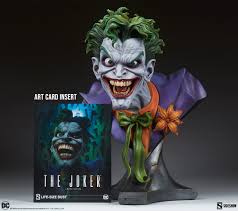 Check spelling or type a new query. Final Product Photos Of The Joker Life Size Bust Sideshow Collectibles