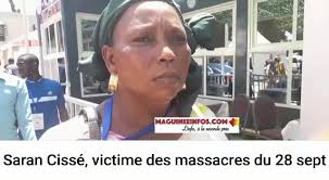 Saran Cissé, victime des massacres du 28 septembre 2009 parle de ses  attentes liées au Procès #Guinee #28Septembre