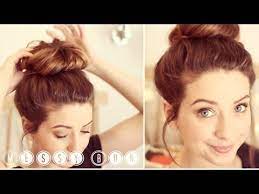 How To Messy Bun Zoella Messy Hairstyles Messy Bun Hairstyles Hair Tutorial