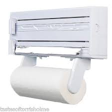 Maybe you would like to learn more about one of these? Kitchen Craft Wall Mounted Kitchen Roll Towel Tin Foil Cling Film Dispenser