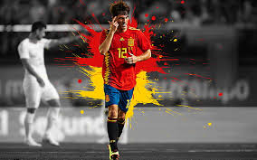 In designs is given utmost importance to the player and the effect of explosion and blast chasing them. Spain National Football Team 1080p 2k 4k 5k Hd Wallpapers Free Download Wallpaper Flare