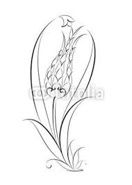 Vector Cini Motifi Lale Deseni Illustrasyonu Turkish Art Hand Embroidery Designs Pattern Illustration