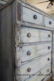 Dreamingincolor Layering Paint On A Dresser Distressed Furniture Diy Chalk Paint Furniture Paint Furniture