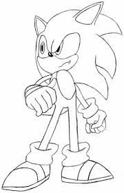 You can see him wearing full body armor like a medieval warrior. Free Printable Sonic The Hedgehog Coloring Pages For Kids