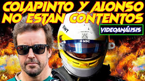 COLAPINTO POR MAL REGLAJE Y ALONSO POR UN NUEVO ERROR CABREADOS TRAS LA  CLASIFICACIÓN F1 DE AUSTIN