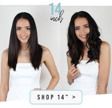 Straight Vs Curly Extension Length Guide Zala Clip In Hair