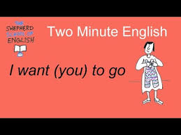 The infinitive phrase functions as the direct object of the verb wanted. Verb Object Infinitive Youtube