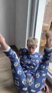 Young Lad with Onesie and Diaper: Gay Twink Porn feat. yourlittlejacob