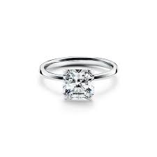Tiffany True Engagement Ring With A Tiffany True Diamond In