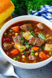Vegetable Beef Soup - Dinner At The Zoo