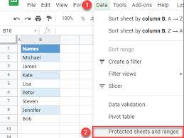 To remove any of the permission rules you just made, open up the protected sheets and ranges pane by going to data > protected sheets and ranges . How To Unlock Unprotect Cells In Excel Google Sheets Automate Excel