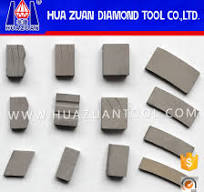 Different Shapes Diamond Segments Stone Cutting Segment for Granite Marble Limestone