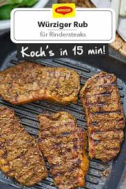 Rub Fur Rindersteaks Rezept Rinder Steak Rindersteak Rezept Rindersteak