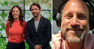 Här stoppar Tilde de Paula Peter Jihde i direktsändning